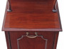 Antique quality mahogany perdonium bedside cupboard table cabinet coal box