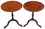 Antique fine quality pair of 19th Century wine or side tables mahogany