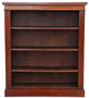 Antique 19th Century large fine quality mahogany adjustable bookcase