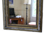 Antique small 19th Century quality gilt overmantle wall mirror