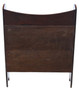 Art Nouveau Antique Oak Bookcase Display Cabinet - Quality C1910 Piece