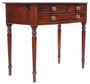 Fine Quality Antique 19th Century Georgian Mahogany Writing Table - Desk Side Dressing Bed