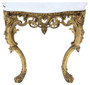 Antique 19th Century Large Gilt and Marble Hall Console Table – Fine Quality (8708)