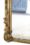 Large 19th Century Antique Gilt Overmantle, floor or Wall Mirror – Gold Vintage Statement Frame London Maker Charles Nosotti (8707)