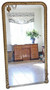 Large 19th Century Antique Gilt Overmantle, floor or Wall Mirror – Gold Vintage Statement Frame London Maker Charles Nosotti (8707)