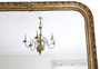 Large 19th Century Antique Gilt Overmantle, floor or Wall Mirror – Gold Vintage Statement Frame London Maker Charles Nosotti (8707)