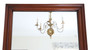 Large 19th Century Antique Mahogany Full-Height Floor or Wall Mirror – Statement Frame (8713)