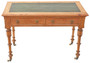 Antique 19th Century Pitch Pine Vestry Writing Desk – Fine Quality, Also Suits Use as Dressing Table (8735)