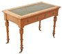 Antique 19th Century Pitch Pine Vestry Writing Desk – Fine Quality, Also Suits Use as Dressing Table (8735)