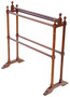 Antique C1900 Walnut Towel Rail Stand – Walnut Furniture (8790) Antique C1900 Walnut Towel Rail Stand – Walnut Furniture (8790)