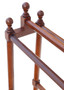 Antique C1900 Walnut Towel Rail Stand – Walnut Furniture (8790) Antique C1900 Walnut Towel Rail Stand – Walnut Furniture (8790)