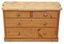 Antique 19th Century Large Pine Chest of Four Drawers – Fine Quality Antique 19th Century Large Pine Chest of Four Drawers – Fine Quality