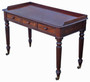 Antique 1830 Mahogany 3-Drawer Writing Desk / Dressing Table – Fine Quality 19th Century