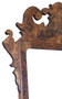 Antique c.1910 Georgian Revival Burr Walnut Fret-Cut Overmantle / Wall Mirror – Fine Quality