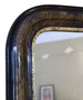 Antique 19th Century Gilt and Ebonised Overmantle Wall Mirror – Fine Quality