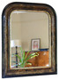 Antique 19th Century Gilt and Ebonised Overmantle Wall Mirror – Fine Quality