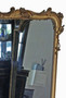 Antique Very Large 19th Century Gilt Floor Overmantle Wall Mirror - High-Quality 