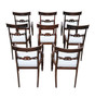Antique 19th Century Regency Mahogany Dining Chairs – Set of 8 (6+2)