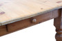Antique 19th Century Pine Kitchen Table – Single Drawer, Quality Country Furniture