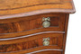 Antique Large 18th Century Continental Oak and Walnut Serpentine Crossbanded Commode / Chest of Drawers – Fine Quality