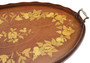 Antique 19th Century Inlaid Mahogany Serving Tray – Fine Quality