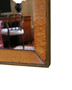 Antique 19th Century Overmantle Wall Mirror- Quality Birdseye Maple Frame