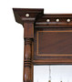 Antique 19th Century Mahogany Framed Overmantle Wall Mirror – Fine Quality