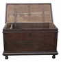 Antique Large 18th Century European Oak Coffer / Mule Chest – Fine Quality