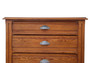 Antique c.1900 Large Pitch Pine Wellington Chest of 7 Drawers – Fine Quality