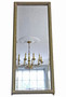 Antique c.1910 Gilt Full-Length Floor/ Wall Dressing Mirror – Fine Quality