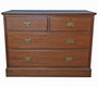 Antique c.1910 Art Nouveau Mahogany Chest of Drawers – Fine Quality