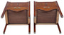 Fine Quality Pair of Antique Georgian Revival Mahogany Bedside Tables / Cupboards Mid-20th CenturyC1960 (8952)