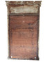 Large 19th Century Fine Quality Antique Overmantle Wall Pier Mirror – Gilt and White Frame Statement Piece (8966)
