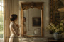 Large 19th Century Fine Quality Antique Overmantle Wall Mirror – Gilt Statement Piece (8944)