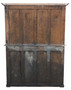 Quality Antique 19th Century Distressed Cream Painted Cupboard Sideboard Dresser (8946)