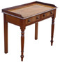 Antique Fine Quality 19th Century Mahogany Writing / Dressing Table Desk (8993)