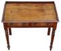 Antique Fine Quality 19th Century Mahogany Writing / Dressing Table Desk (8993)