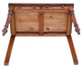 Antique Fine Quality 19th Century Mahogany Writing / Dressing Table Desk (8993)