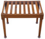 Antique C1920 Mahogany Luggage Stand - Quality Rack (8986)