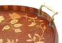 Antique 19th Century Inlaid Mahogany Serving Tray – Fine Quality (8999)