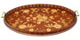 Antique 19th Century Inlaid Mahogany Serving Tray – Fine Quality (8999)