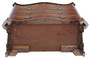 Antique Large Crossbanded Burr Walnut Serpentine Commode / Chest of Drawers – Finest Quality (M9002)