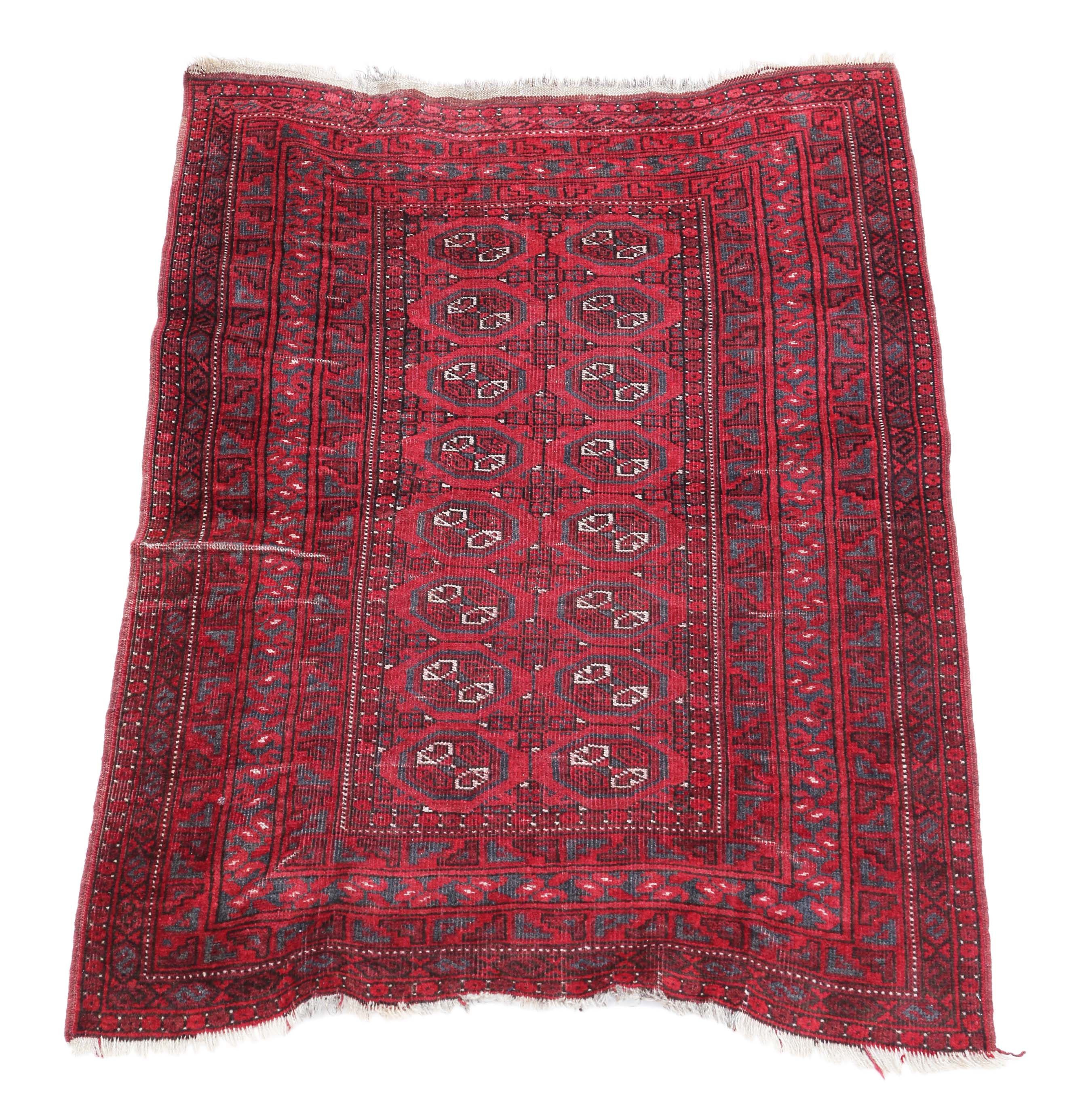 Wool Rug Eastern Vintage/retro wool rug roughly 4'8