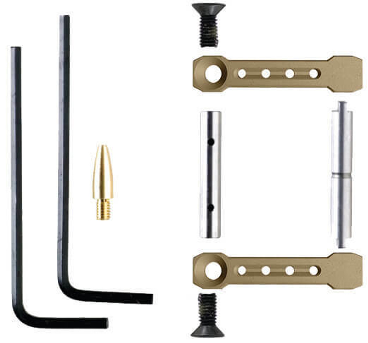 Non-Rotation Anti-Walk Hammer & Trigger Pins Small Hole Kit.154 High P –  TACSD™