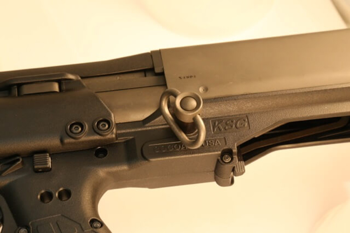 KelTec KSG Push Button Take Down Pin and QD Sling Swivel Adapter