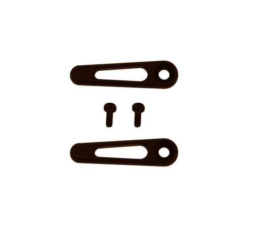 Repl Gen JJ Sideplates - Blk (w/Screws)