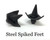 Steel Spiked Feet