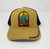 Tan Southwest AK Patch Hat w/Black Mesh