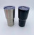 Left: Stainless Tumbler 
Right: Black Tumbler