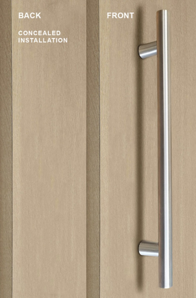 Satin Brass Finish Ladder Style Door Handle & Pull